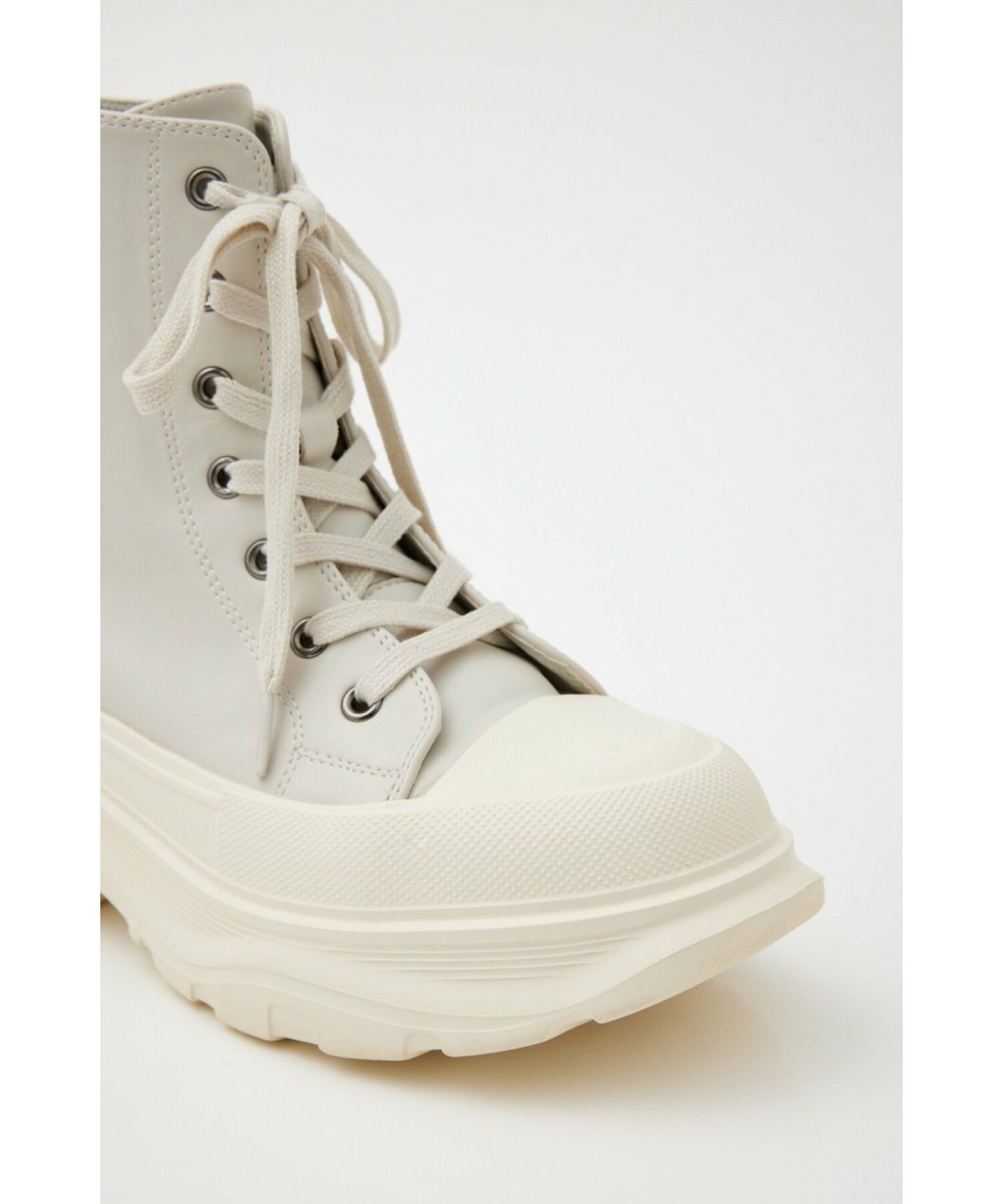 LACE UP SNEAKER BOOTS